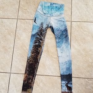 Happy Little Trees Leggings